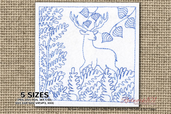Abstract Deer Design Lineart Design Review