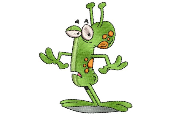 Alien Monster: Boutique Sweatshirt Embroidery Review