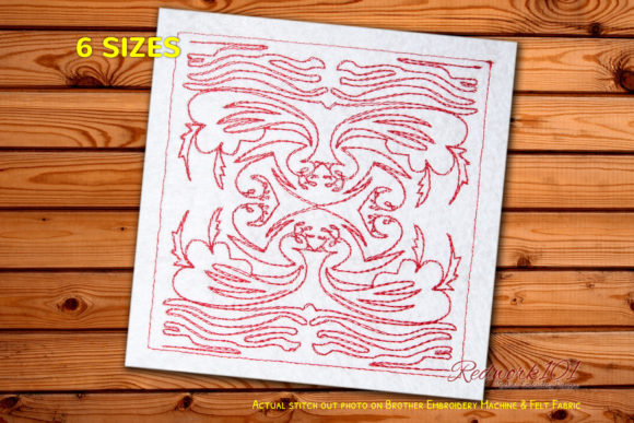 Bird Quilt Lineart Design: An Embroidery Designer's Review