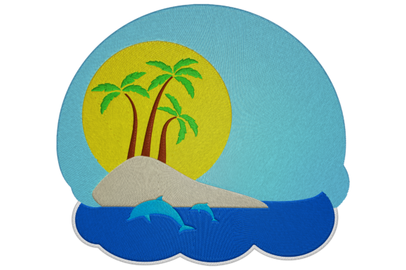 Island Embroidery Design Review for Craft Fair Sellers