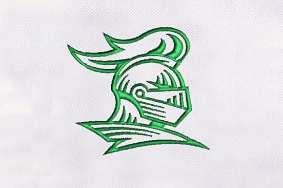 Knight Helmet: A Military-Inspired Embroidery Design for Thoughtful Gifts